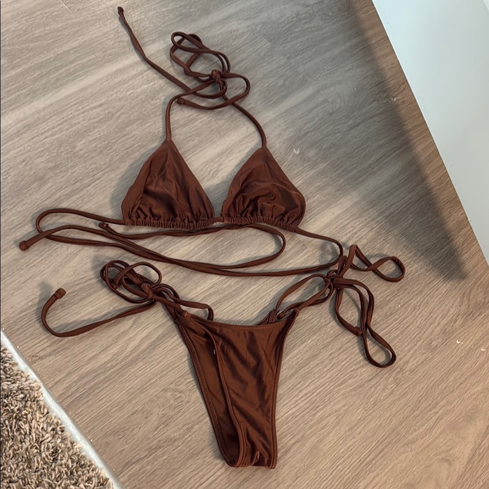 Brown Frankie’s Bikini Set